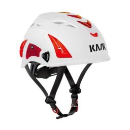 Casque plasma hi viz Kask Blanc / rouge - Blanc / rouge