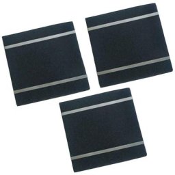 De Dietrich - Lot de 3 filtres charbon + fixations AK550AE1 (71X0729, AS0062460) Hotte