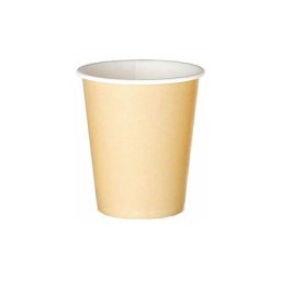 Sans Marque - Gobelet jetable en carton Kraft 20 cl - lot de 100 - Maxiburo