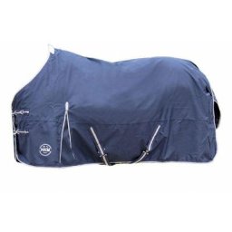 135 cm, Bleu marine 6900: Couverture de paddock imperméable pour chevaux Eco Light Summer Rain