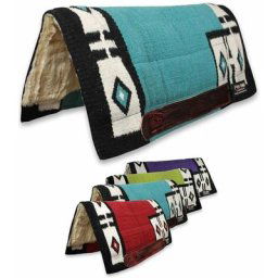 Noir et blanc - Sacoche western modèle Aztec en tissu Navajo durable avec rembourrage et renforts