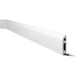 Noel&marquet - Plinthe FL5 Polystyrène hd wallstyl (100 mm x 20 mm) - nmc noël & marquet