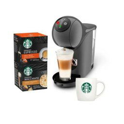 Nescafe dolce gusto YY4893FD Machine a café + 2 boites de capsules espresso et macchiato + mug