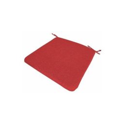 Madison - Galette de chaise déhoussable 40 cm - Rouge - Rouge