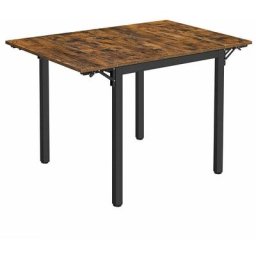 Table de salle à manger pliable table de cuisine extensible bureau pour 2 à 4 personnes
