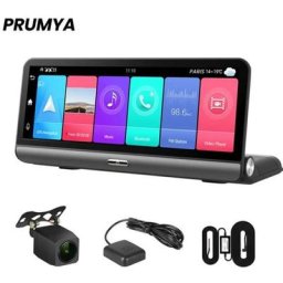 Camera de Voiture 1080P- Dashcam 170°- Navigateur Bluetooth 8 pouces Avec camera de recul