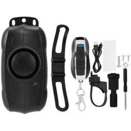 YB - Vélo moto télécommande sans fil usb Charge Vibration alarme de sécurité Anti voleur Alerter