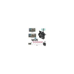 Olhetc - Camera de recul sans fil wifi hd 12V-24V pour camion Grand Angle 170 degre Distance de