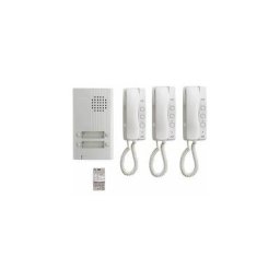 Kit parlophone - 4bp - 3 combinés Aiphone kitda3
