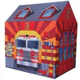 Tente de jeu pour enfants - pompiers - 102x72x95 cm