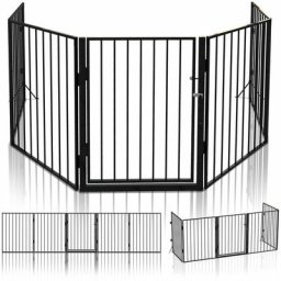 Barriere de securite Grande Version 3M 5 Panneaux noire