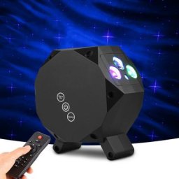 Led Projecteur Ciel Etoile Rechargeable - Veilleuse led avec télécommande - Bluetooth Connection