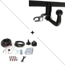 Ford - Attelage Ecosport sans roue de secours (09/15-10/17) Col de cygne + faisceau universel 7