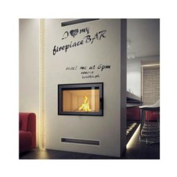 Insert cheminée zibi 12 - 11 kW - vert
