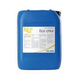 nettoyant/desinfectant 'eco chlor' pour machine a traire jerrican de 25 kg