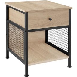 Table de chevet Killarney 45x46x55,5cm - Table de chevet, table d'appoint, table de chambre à