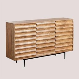 Buffet en Bois d'Acacia Petter SKLUM - Brun Acacia Brun Acacia