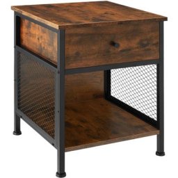 Table de chevet Killarney 45x46x55,5cm - Table de chevet, table d'appoint, table de chambre à
