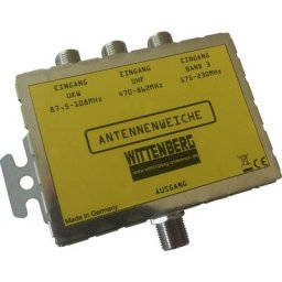 3 in 1 Répartiteur d'antenne fm, dab+, uhf W878141 - Wittenberg Antennen