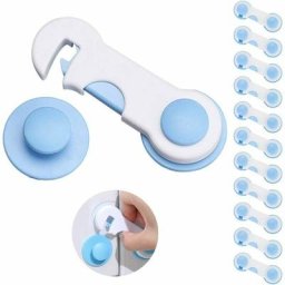 12pcs Sécurité enfant portes, Bloque-placards et loquets, Serrures MagnéTiques SéCurité Enfant