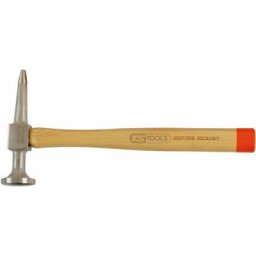Ks tools Marteau à planer pour carrosseries en aluminium, tête bombée, ronde/pointue - 700.1489