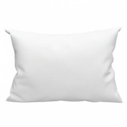 Oreiller blanc coton bio 50x70 cm natura, par Soleil D'ocre Blanc