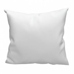 Oreiller blanc coton bio 65x65 cm natura, par Soleil D'ocre Blanc