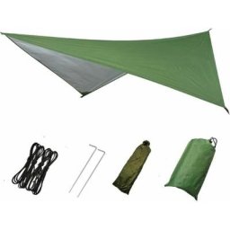 BreadLife Hamac Camping Camping Tarp Rain mouche de pluie, tente étanche Tente Empreinte Empreinte