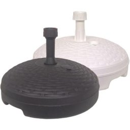 I Giardini Del Re - Socle de parasol de jardin 45 cm en pvc effet rotin rempli d'eau pour mats