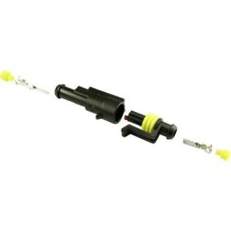 Set Superseal série AMP-Superseal 1.5mm Nbr total de pôles 1 Pas: 6 mm ES11 1 pc(s) Y333912 - Baas