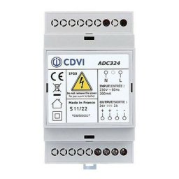 Alimentation à découpage Cdvi 24V 2A - 3 Modules