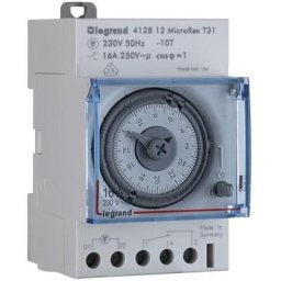 Legrand - Interrupteur horaire analogique modulaire programmable manuel journalier - cadran