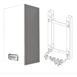 Chaudière murale gaz naturel inoa nox 24 vmc avec applique et cadre écarteur Chaffoteaux Et Maury