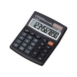 Calculatrice Citizen SDC810 Green 10 digits Navy blue Office Desktop calculator Battery Dual Power