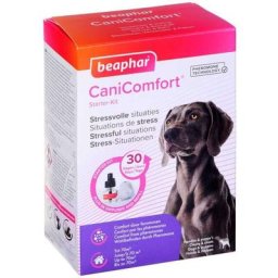 Canicomfort, diffuseur et recharge aux phéromones - 1 prise + 1 recharge 48 ml