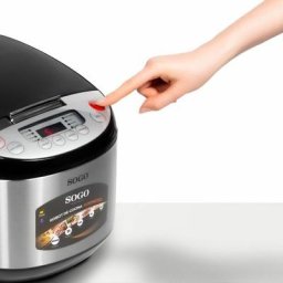 Robot De Cuisine Multifonction Cuiseur Automatique Sogo led Acier Inoxydable