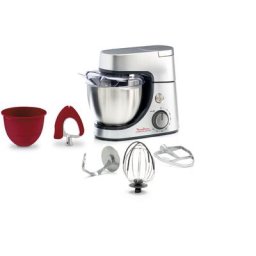 Masterchef Gourmet robot de cuisine 1100 w 4,6 l Acier inoxydable - Moulinex