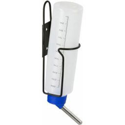 Abreuvoir bouteille avec fixation métal, 250ml