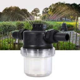 Prénfle - Haut débit intégré transparent d'irrigation de filtre de pompe à eau de tamis de maille