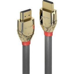 Câble de raccordement Fiche mâle hdmi-a, Fiche mâle hdmi-a 1.00 m gris 37601 Câble hdmi S218572