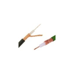 Tubes - Câble 3 en 1 coaxial video 75 ohms KX6 + alimentation 2x0,75mm2 + 1paire 0,34mm2