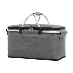 1 panier de pique-nique, sac isotherme pliable portable.