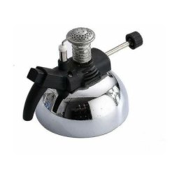Brûleur à gaz à siphon de table, réchaud à café extérieur, micro-brûleur à gaz en acier inoxydable,