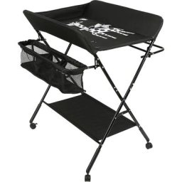 Wyctin - Hofuton Table à Langer Pliante, Table à Langer Réglable en Hauteur avec Panier de