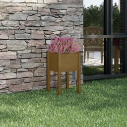 Vidaxl - Jardinière d'extérieur Marron miel 40x40x70 cm Pin massif