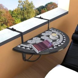 Maisonchic - Table de balcon suspendue - Table de jardin Contemporain - Table à manger de jardin