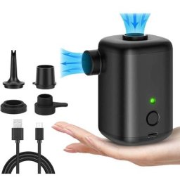 Serbia - Pompe Electrique 2 en 1 Gonfleur et Degonfleur Portable sans Fil usb Rechargeable, Mini
