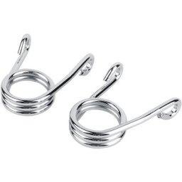 Ressorts de siège solo à torsion personnalisés chromés or/argent 3.5 'pour moto Chopper Bobber 1