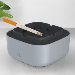 BDD - Cendrier électronique purificateur d'air aromathérapie en plus de fumer