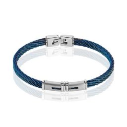Bracelet Victor Acier Blanc